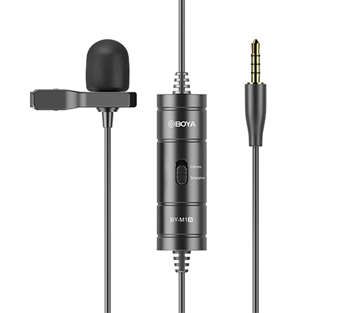 BOYA BY-M1S Universal Lavalier Microphone