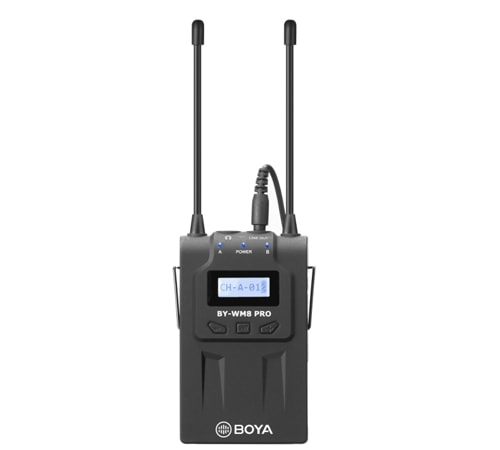 Boya RX8 Pro Dual-Channel Wireless Bodypack Receiver