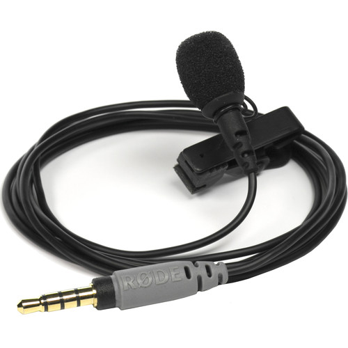 Rode SmartLav+ Lavalier Condenser Microphone for Smartphones with TRRS Connections