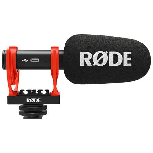 Rode VideoMic GO II Ultracompact Analog/USB Camera-Mount Shotgun Microphone