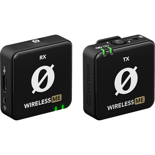 RODE Wireless ME Compact Digital Wireless Microphone System (2.4 GHz, Black)