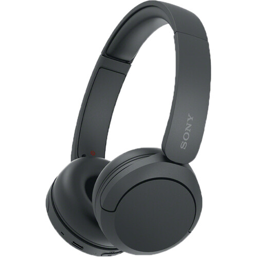 Sony WH-CH520 Wireless On-Ear Headphones with Microphone (Black)