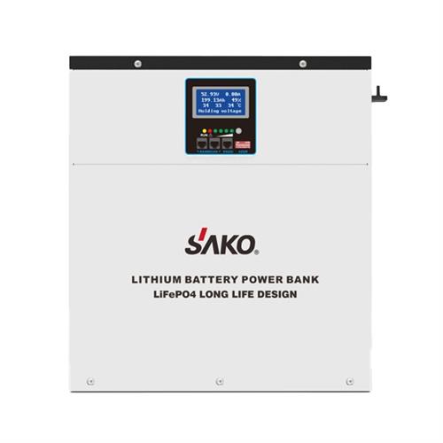 SAKO Power Wall 24v 100ah Lifepo4 Lithium Ion Battery with BMS