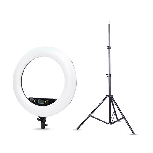 NiceFoto LR-480AII LED Ring Light with Light Stand