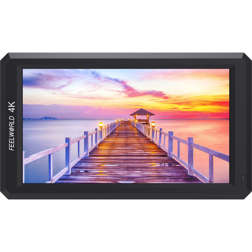 FeelWorld 5.7" Full HD HDMI On-Camera Monitor with 4K Support and Tilt Arm