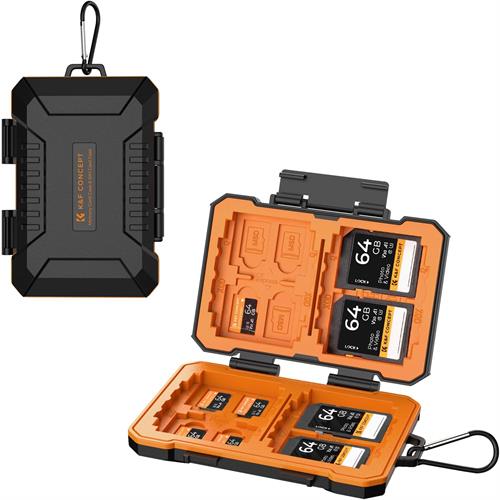 K&F Concept 29-slot memory card case waterproof and shockproof carrying case - KF31.080
