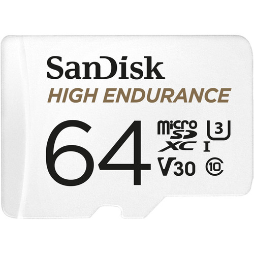 SanDisk 64GB High Endurance UHS-I microSDXC Memory Card