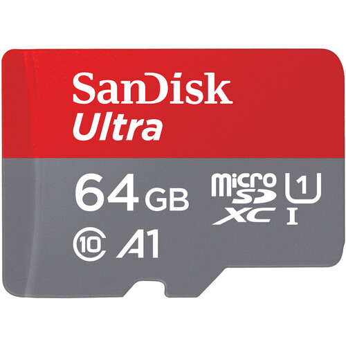 SanDisk 64GB Ultra UHS-I microSDXC 140MB/s Memory Card