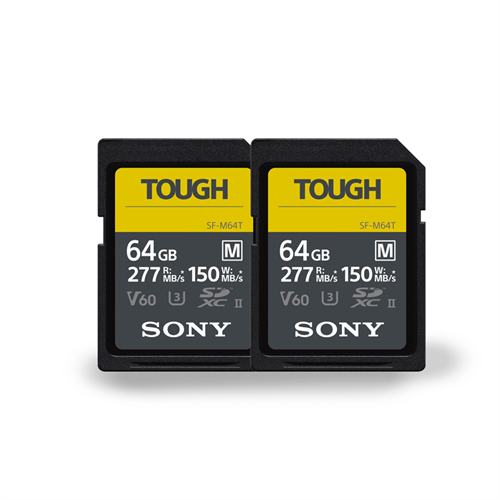 Sony 64GB SF-M Tough Series UHS-II SDXC Memory Card Buy 1 Get 1 Free