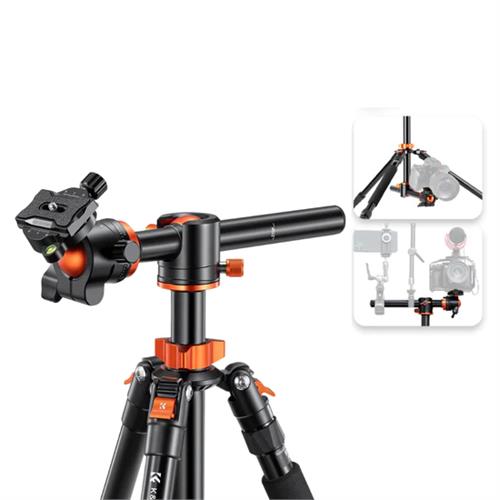 K&F Concept KF09 Series 2-in-1 Aluminum Multifunctional Camera Tripod