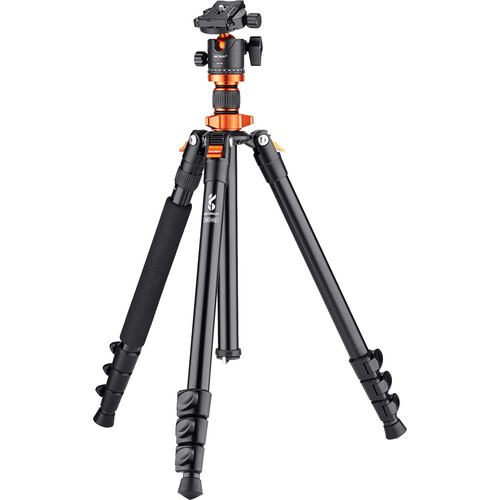 K&F Concept SA254M2 DSLR Camera Aluminum Tripod with Monopod and Ball Head Kit