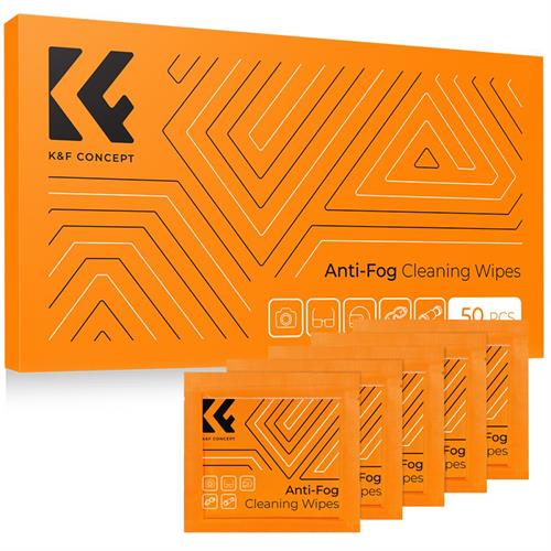 K&F Lens Cleaning Wipes Set (50 Pcs)