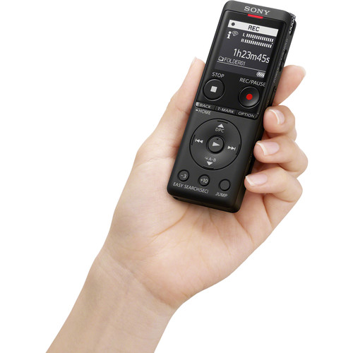 Sony ICD-UX570F Digital Voice Recorder (Black)