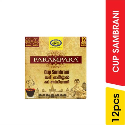 Parampara Cup Sambrani - 12.00 pcs