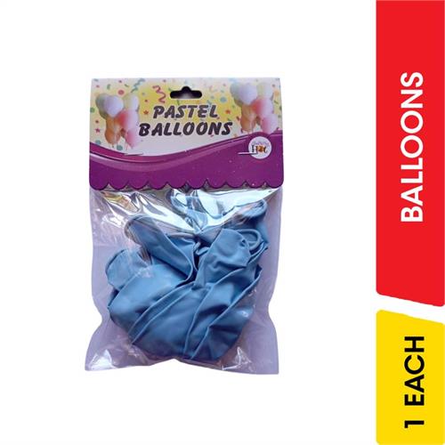 Pastel Blue Balloons 12pcs - 1.00 each