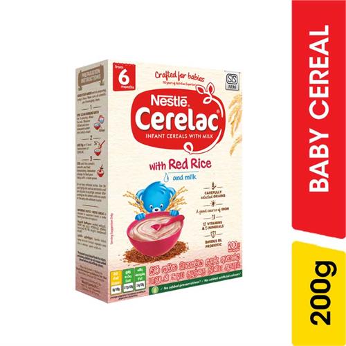 Cerelac Red Rice With Milk - 200.00 g