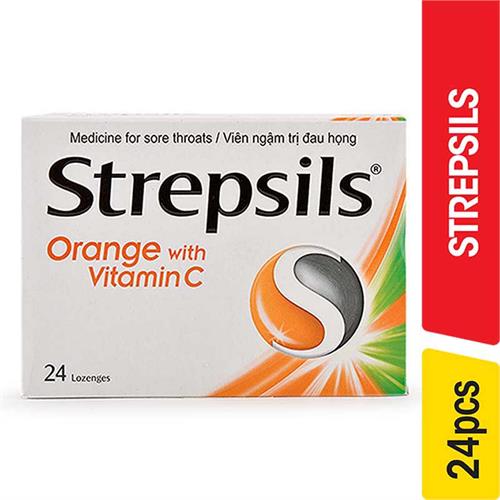 Strepsils & Vitamin C Lozenges - 24.00 pcs