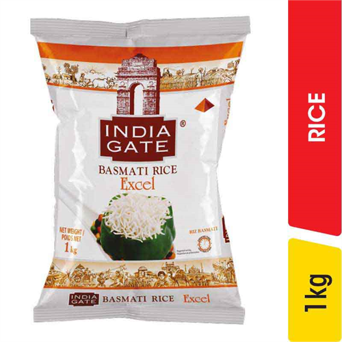 India Gate Excel Basmati Rice - 1.00 kg