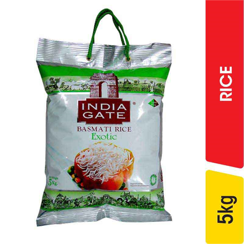 India Gate Exotic Basmati Rice - 5.00 kg