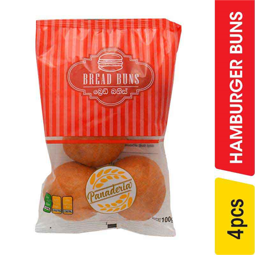 Panaderia Hamburger Buns (Pack of 4) - 25.00 g