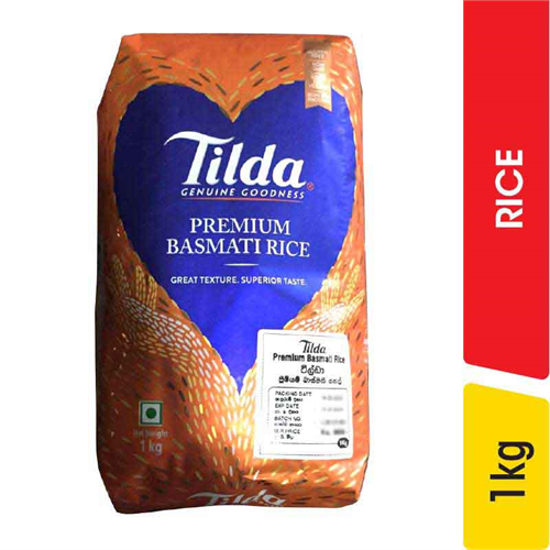 Tilda Premium Basmati Rice - 1.00 kg