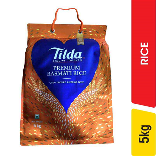 Tilda Premium Basmati Rice - 5.00 kg