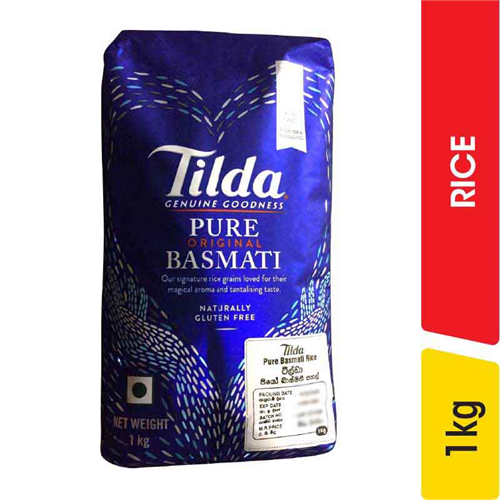 Tilda Pure Basmati Rice - 1.00 kg