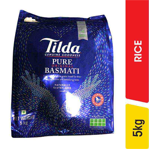 Tilda Pure Basmati Rice - 5.00 kg