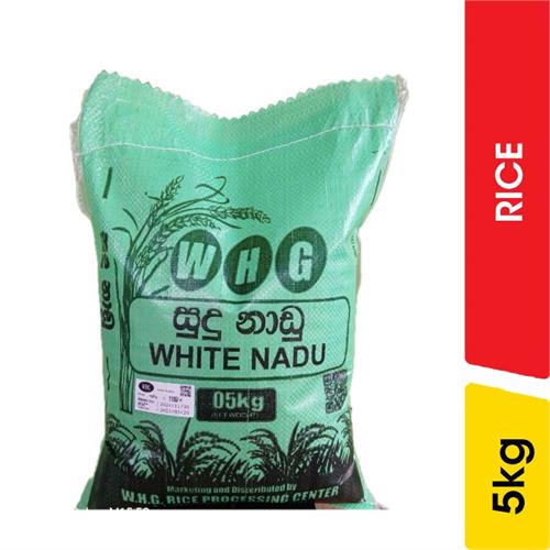 WHG White Nadu Rice - 5.00 kg