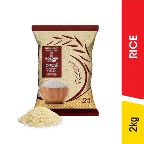 Golden Crop White Raw Traditional Rice - 2.00 kg