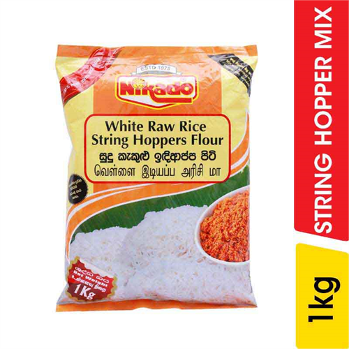 Nikado White Raw Rice String Hopper Flour - 1.00 kg