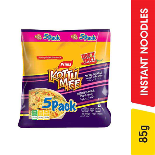 Prima Kottu Mee Multi Pack,Chicken 5pcs - 85.00 g