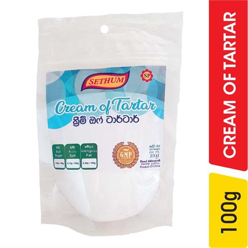 Sethum Cream Of Tartar - 100.00 g