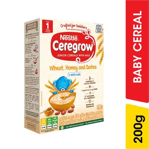 Ceregrow Wheat Honey & Dates With Milk- (1 -3 Year - 200.00 g