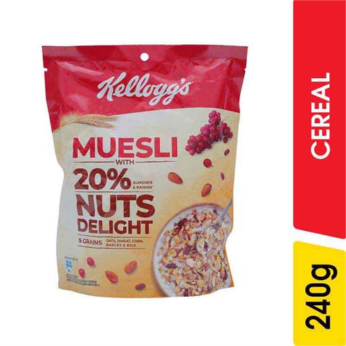 Kelloggs Extra Muesli Nuts Delight - 240.00 g