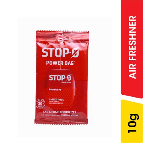 Stop-O Power Bag Amber Rose Air Freshenar - 10.00 g