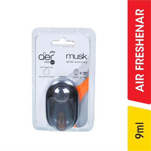 Aer Click Car Fragrance Gel Musk - 9.00 ml