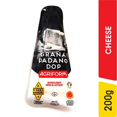 Agriform Grana Padano Cheese - 200.00 g