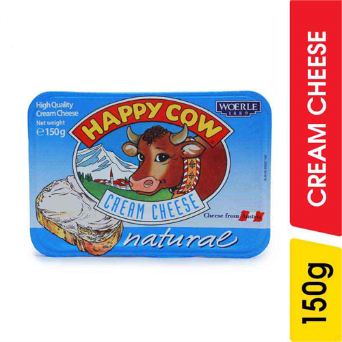 Happy Cow Cream Cheese Natural - 150.00 g
