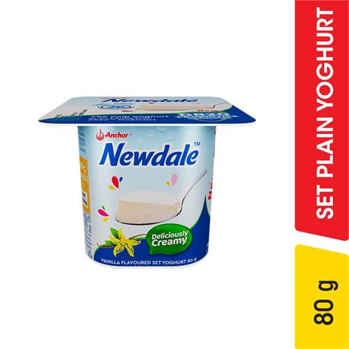 Newdale Set Plain Yoghurt - 80.00 g