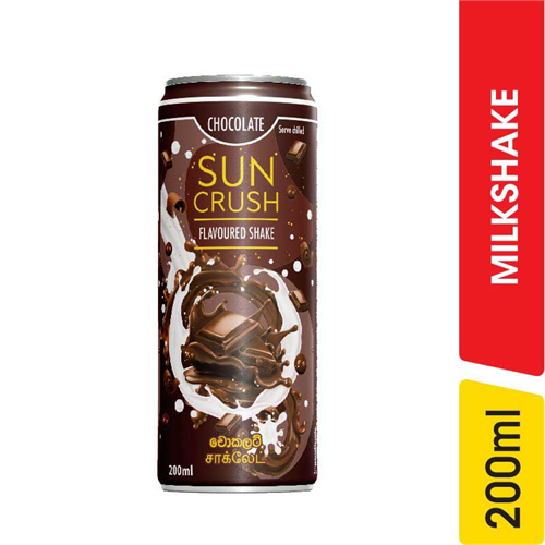 Sun Crush Chocolate Milk Shake - 180.00 ml
