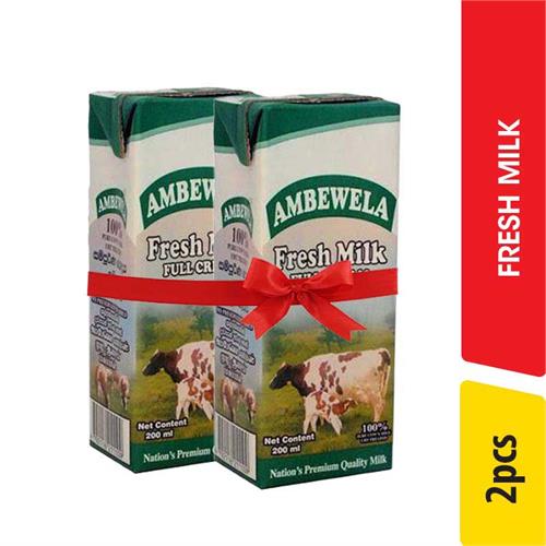 Ambewela Fresh Milk 200ml - 2.00 pcs