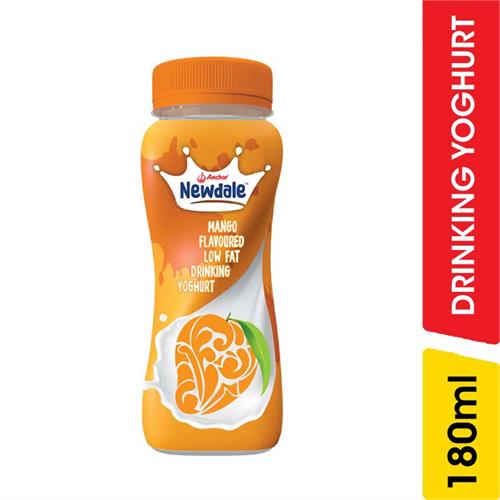 Anchor Newdale Drinking Yoghurt Low Fat Mango Flavoured - 180.00 ml