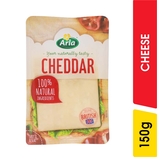 Arla Cheddar Cheese Slices - 150.00 g