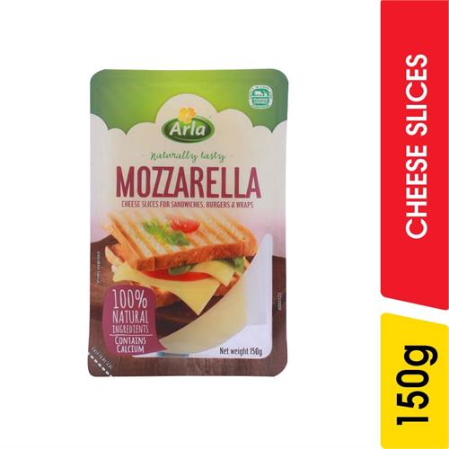 Arla Mozzarella Cheese Slices - 150.00 g