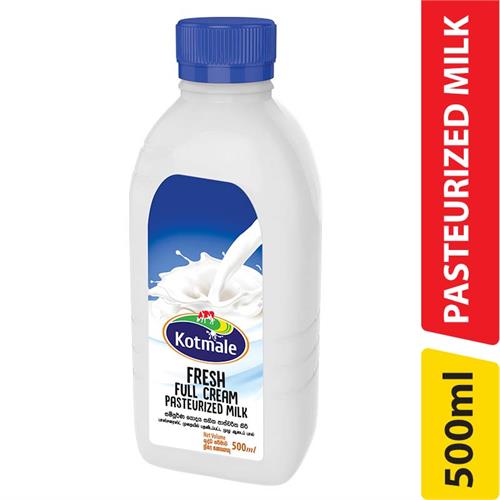 Kotmale Pasteurized Full Cream Milk - 500.00 ml