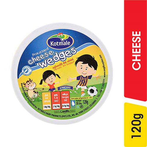 Kotmale Processed Cheese Wedges - 120.00 g