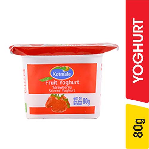 Kotmale Strawberry Stirred Yoghurt - 80.00 g