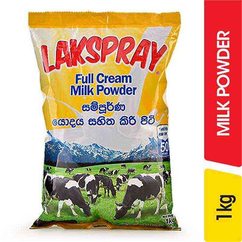 Lakspray Full Cream Milk Powder Pouch - 1.00 kg