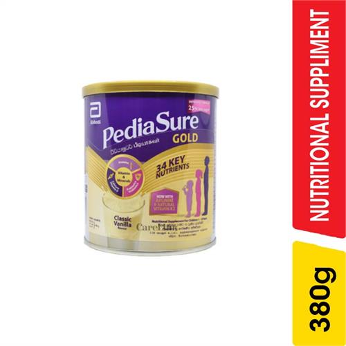 Pediasure Gold Classic Vanilla Flavour - 380.00 g